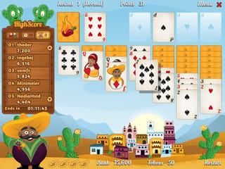 Siesta Solitaire screenshot