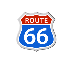 Route 66 logo