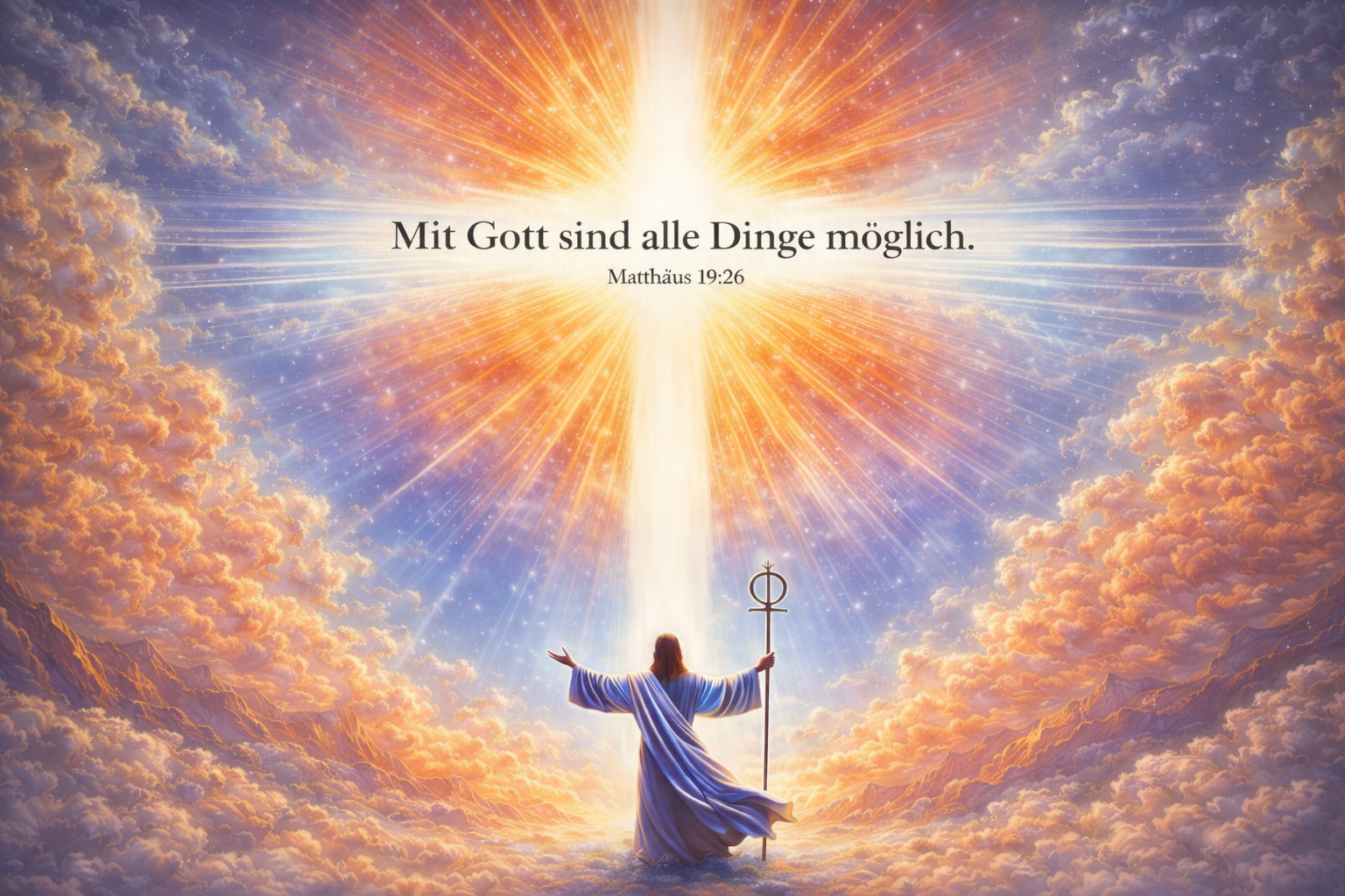 Mit Gott sind alle Dinge möglich