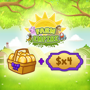 x4 Multiplikator in Farm Empire! image